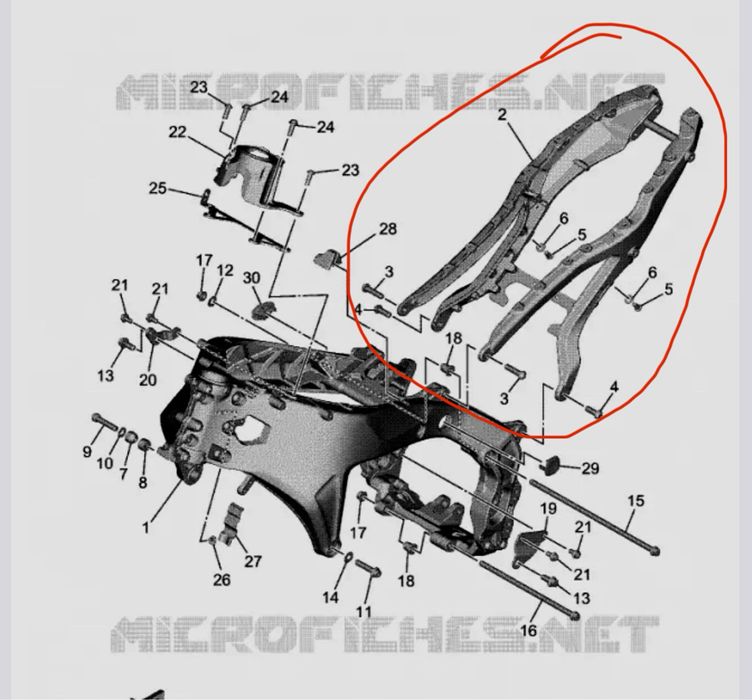 Sub quadro MT09 2025
