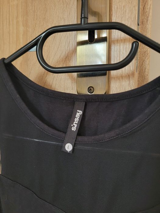 Sinsay crop top z siateczką