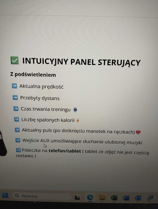 Bieżnia elektryczna domowa
