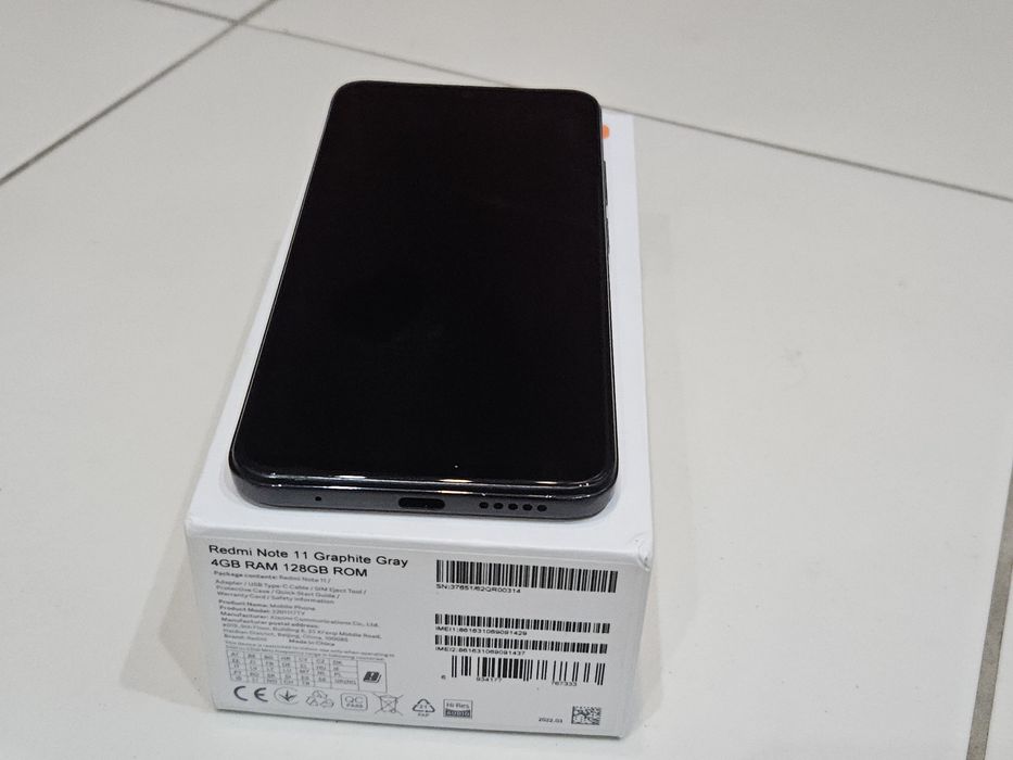 Redmi Note 11 4gb ram 128gb rom