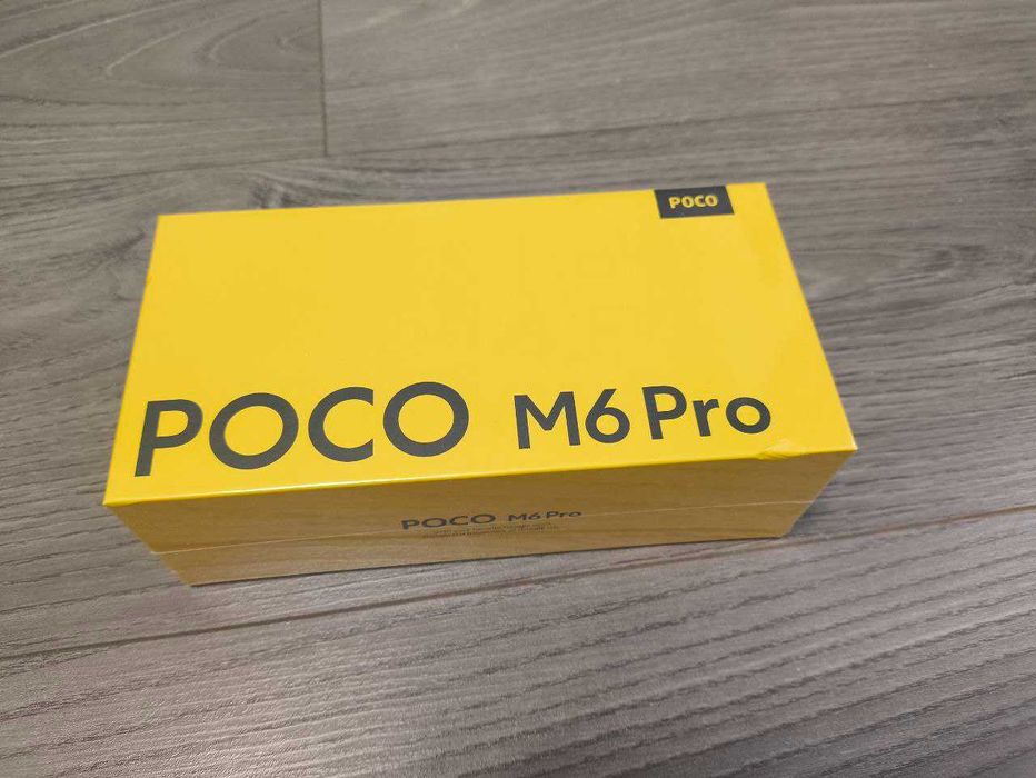 Новий, у заводській упаковці Росо М6 Рro 8/256