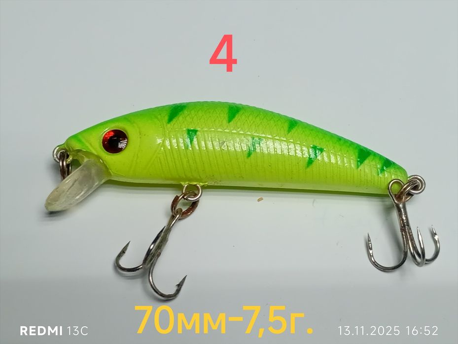 Воблеры для рыбалки.