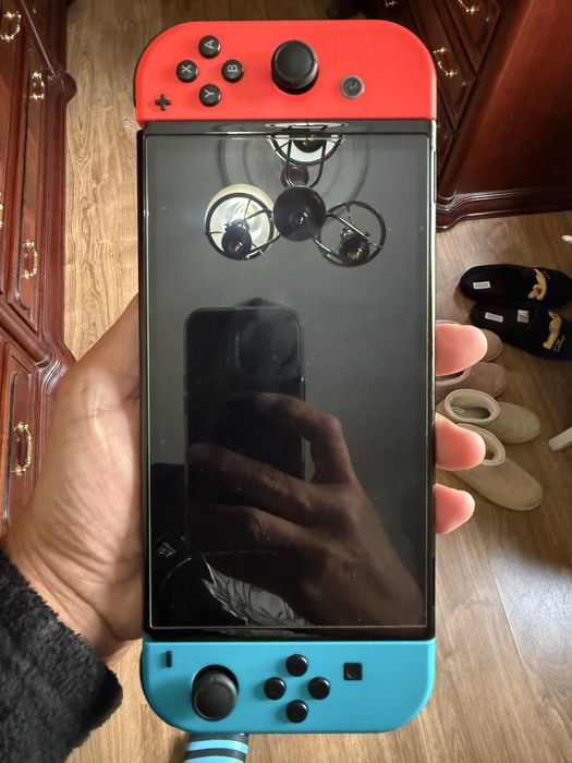 Nintendo Switch Oled desbloqueado aceito trocas