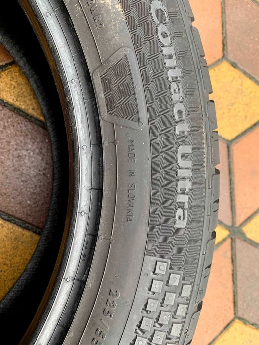 225/55 R17C Continental VanContact Ultra. Шини літні 4 шт.
