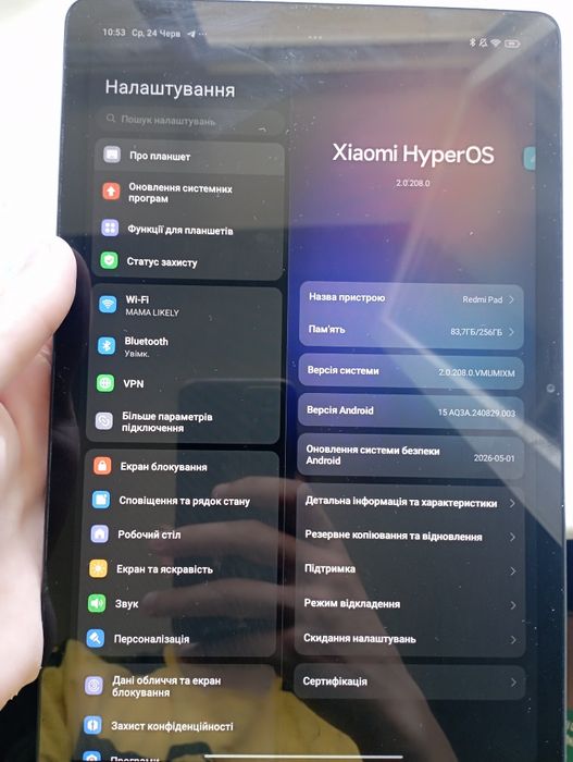 Продам планшет Redmi pad SE