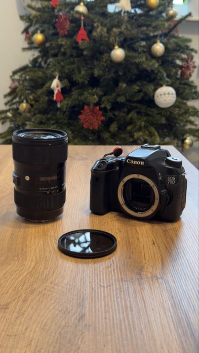 Canon 70d + Sigma 18-35mm f/1.8