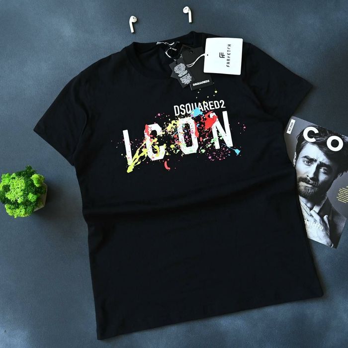 Розпродаж!!! Футболка EA7, футболки чорні та білі , s-xxl, 100% cotton