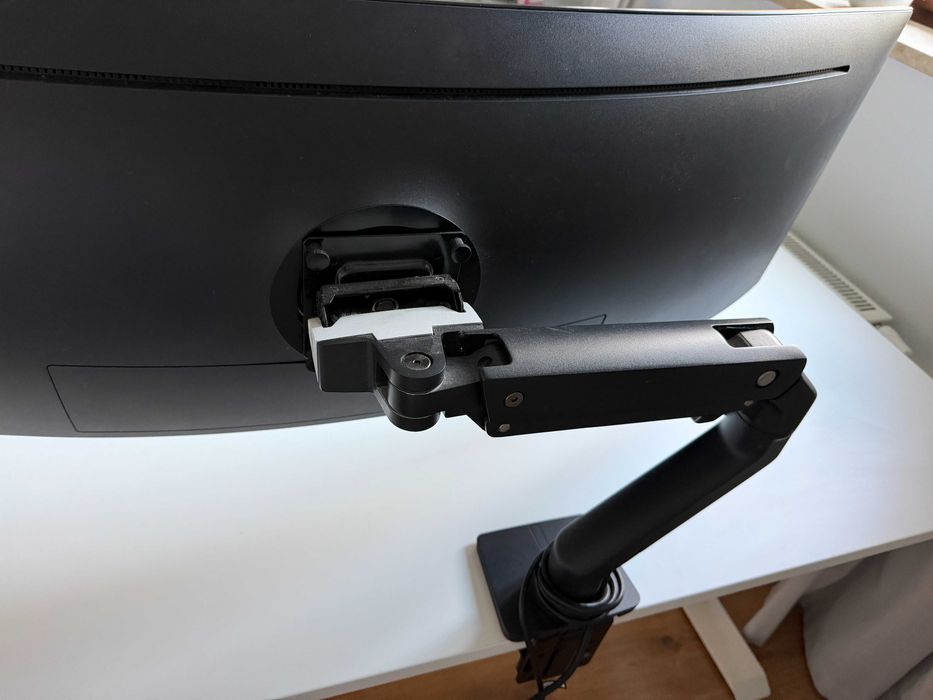 Ramię biurkowe Ergotron HX (Czarny) + HD Pivot