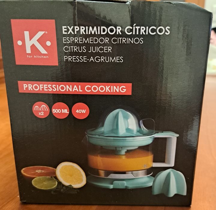 Espremedor de Cítrinos Elétrico-Marca K for Kitchene -500ml Potência 4
