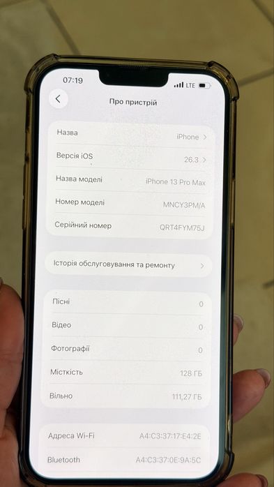 Iphone 13 pro max 128 gb