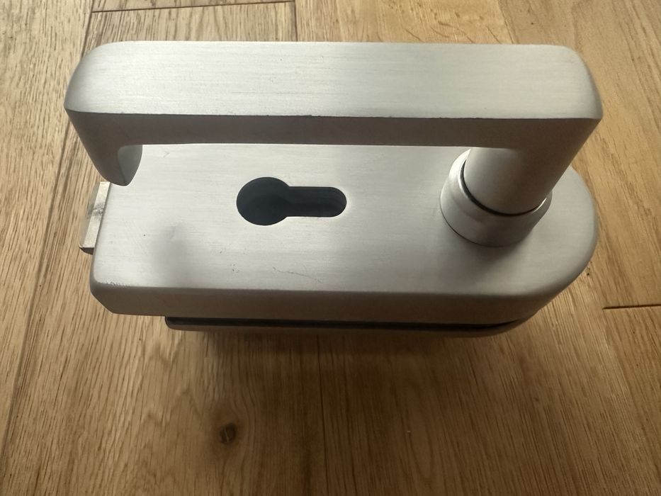 Dorma kaba RONDO zamek z wkladka do drzwi szklanych