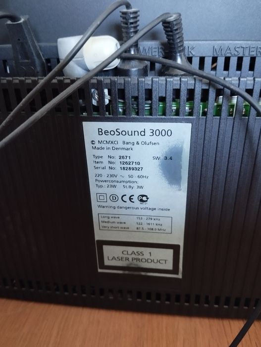 Bang & Olufsen Beosound 3000 e Beolab 6000