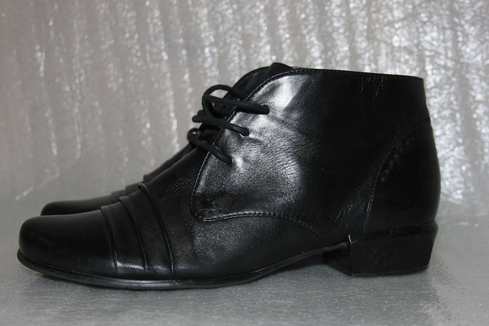 Ботинки женские из натуральной кожи размер 40 демисезонные