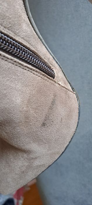 Botins bege camurça