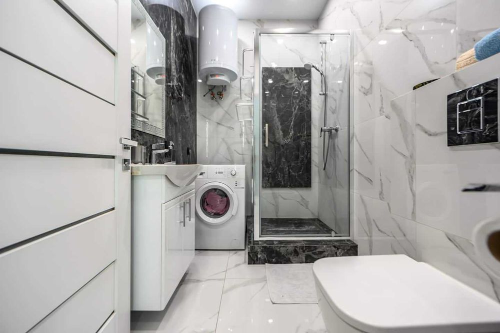 Стильная квартира с двумя спальнями.