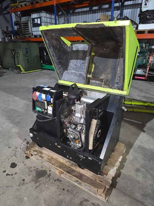 Gerador 6kVA Diesel trifásico/monofásico Pramac P6000S Insonorizado