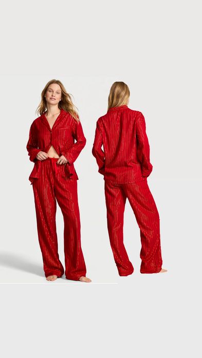 Фланелева піжама Вікторія Сікрет оринінал Victorias Secret розм М, L