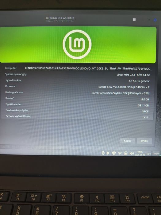 Lenovo ThinkPad x270