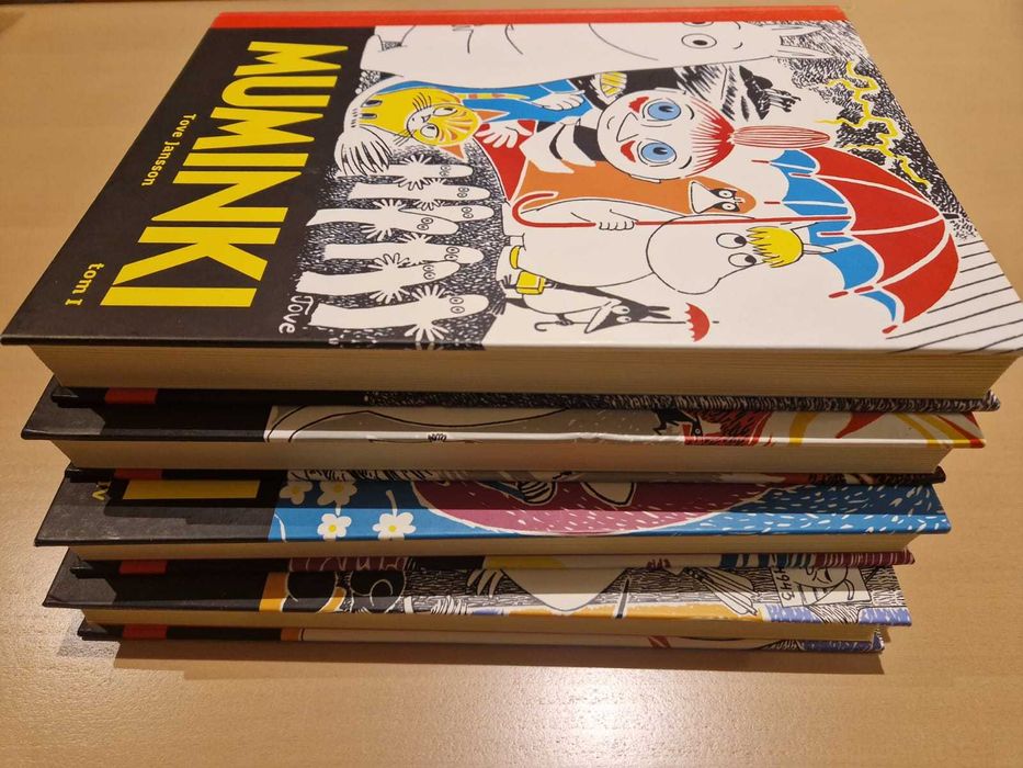 Muminki komiksy tomy 1-2-3-4 Lars Jansson
