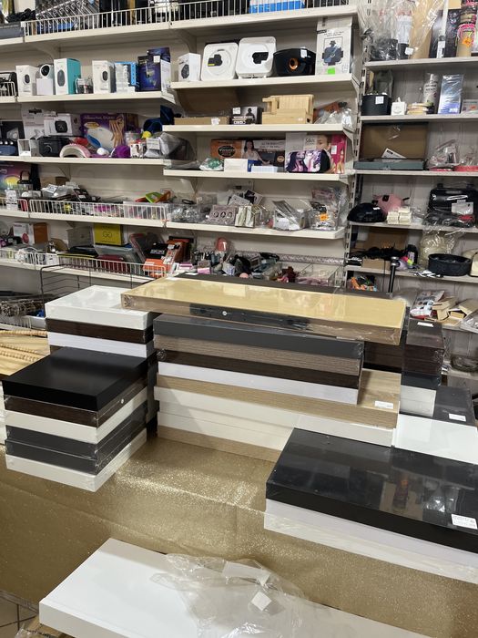 Полиці підвісні прихованого монтажу. Полички.