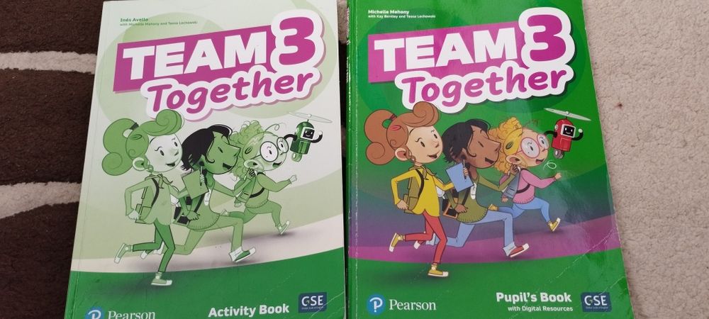 TEAM 3 Together зошит+ книжка. Оригинал