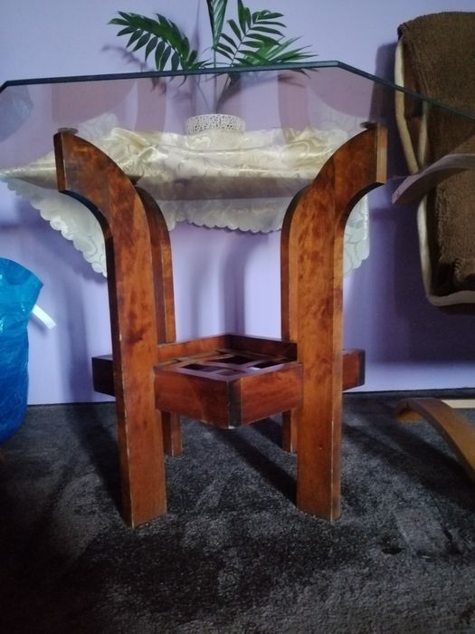 Stolik kawowy, szklany