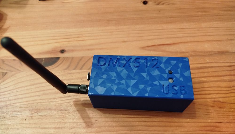 Kontroler DMX 512 USB wifi bezprzewodowy sterownik  - transmiter