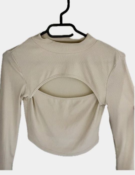 Effordream kremowy crop top