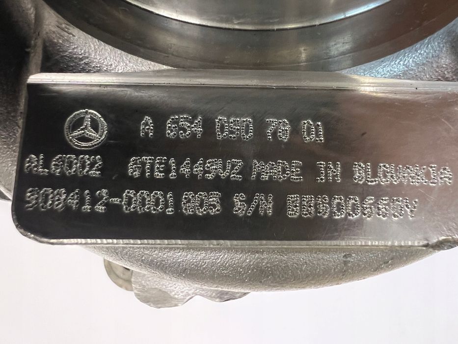 turbina sprinter e w213 200/220cdi a6540907801 a6540907601