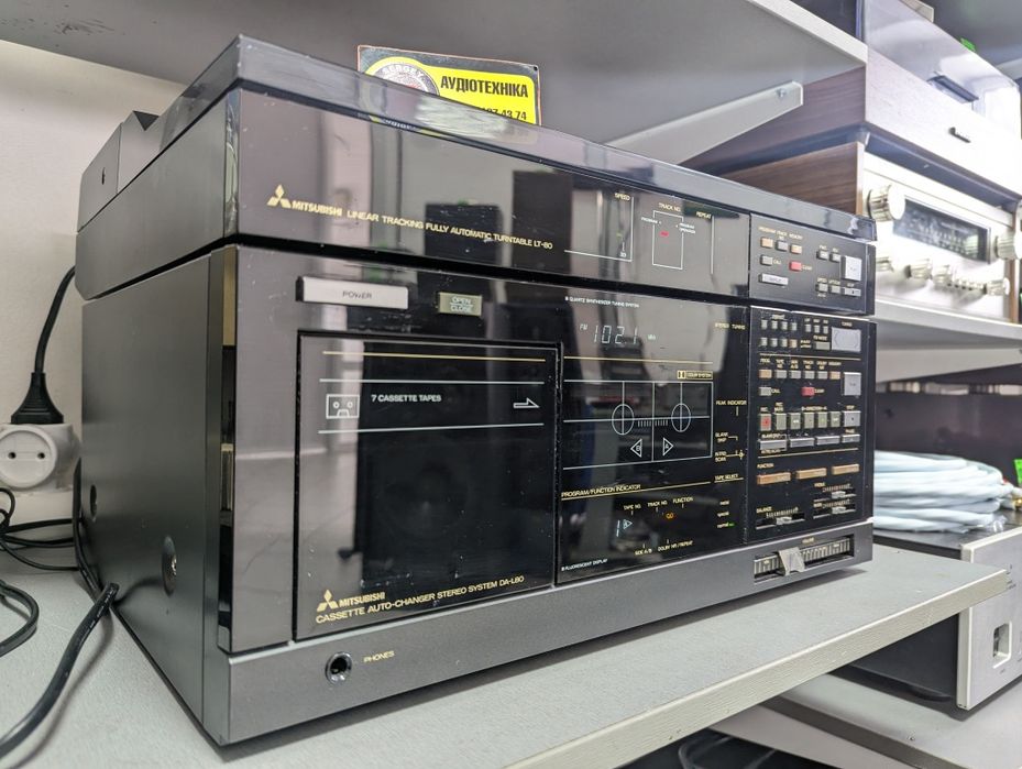 ТОП Стерео ресивер/винил! Mitsubishi DA-L80/LT-80. Вес 14 кг. JAPAN