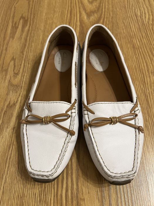 Clarks artisan Mokasyny damskie ze skóry natyuralnej r. 37,5
