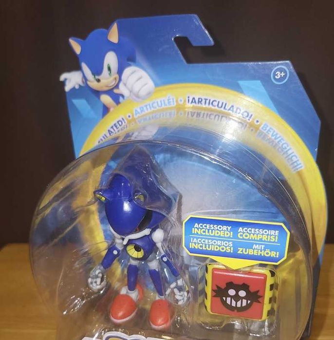 Sonic the Hedgehog - Oficjalna Figurka METAL SONIC 10cm - Nowa