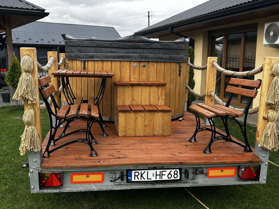 Mobilna Bania, Wynajem Bali Jacuzzi Paniejski urodziny