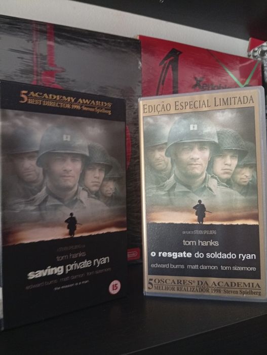 Conjunto de VHS saving private ryan