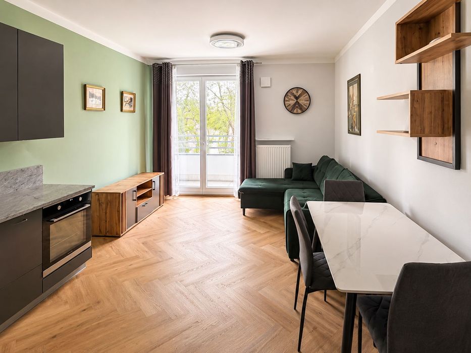 3 pokoje | Garaż | Dwa balkony | Saska Kępa | 70m2