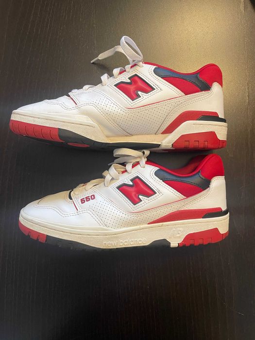 New Balance 550 red/vermelho