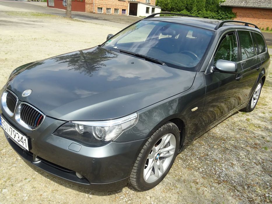 BMW E61 E60 TITANGRAU II DRZWI LEWY PRZÓD LEWE PRZEDNIE