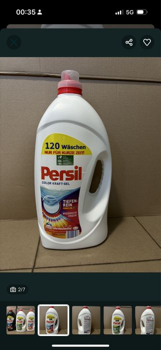 2 x persil kolor 6 litrow