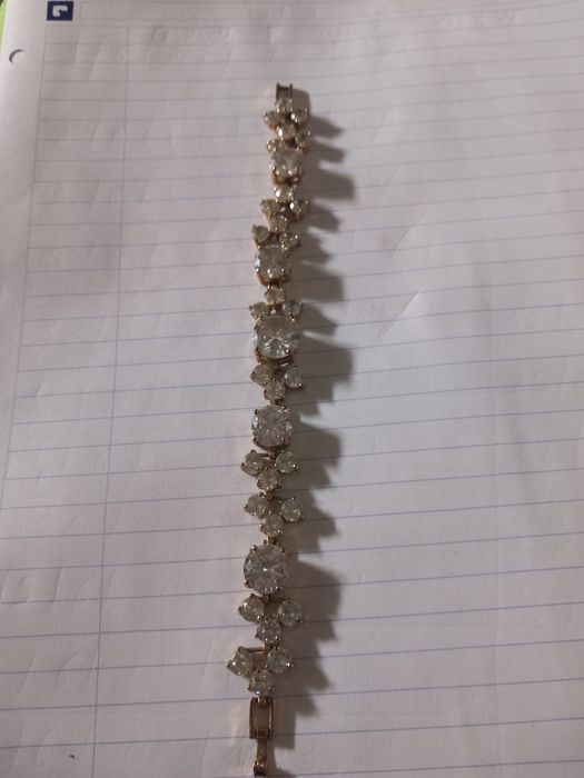 Pulseira  zirconias  cúbicas