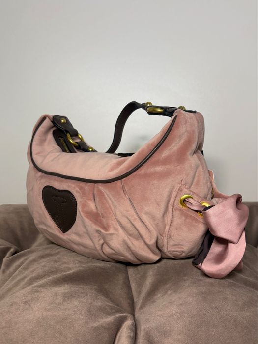 Сумка Juicy Couture Daydreamer Hobo Bag рожева пудрова