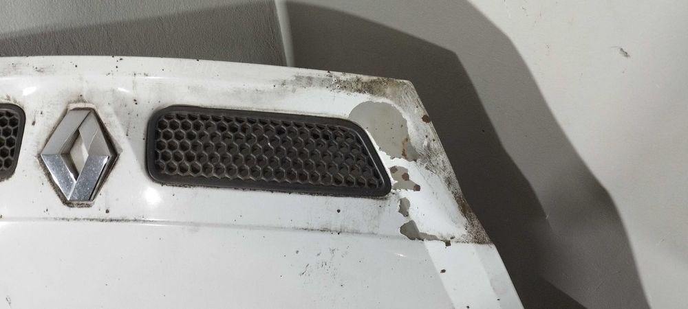 renault megane 2 рено меган капот синій з розборки разборки