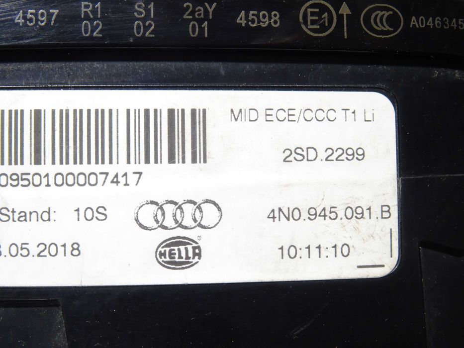 lampa tył tylna tylnia lewa audi a8 d5 4n 4n0 led cała ok 4n0.945.091b