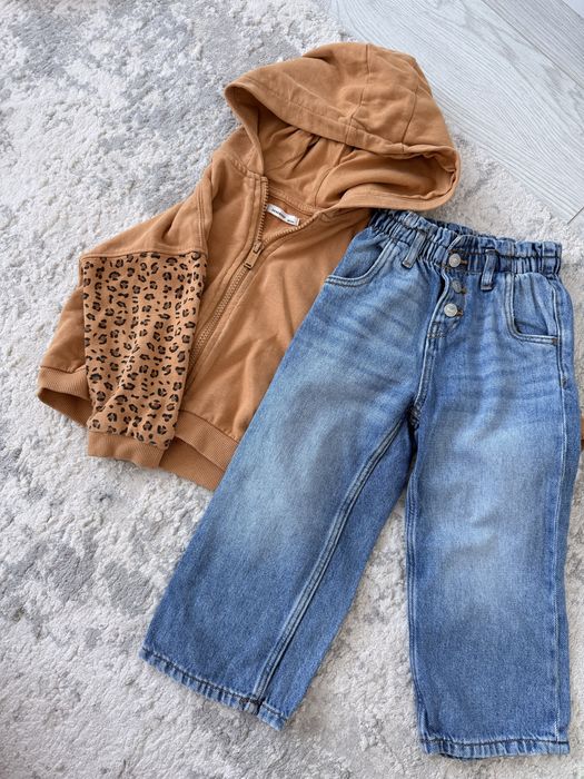 Джинси zara і кофта reserved 98