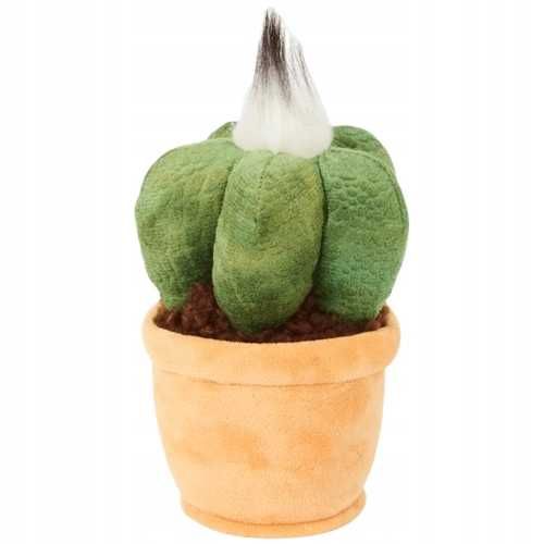 Green Goodness Pluszowy kaktus z włoskami w doniczce