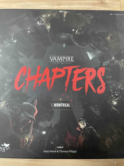 Vampire the Masquerade Chapters + stretch goals, pomalowana