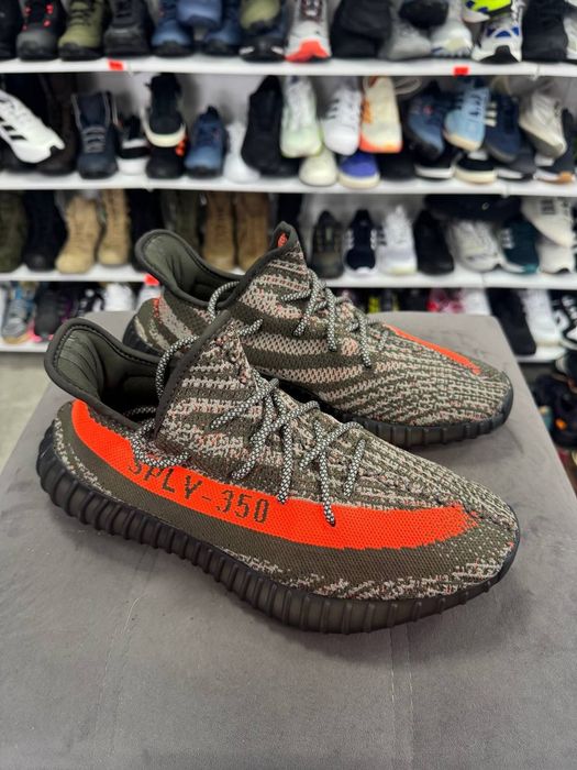 ОРИГІНАЛ 100% Кросівки Adidas Yeezy Boost 350 V2 Carbon Beliga Hq7045