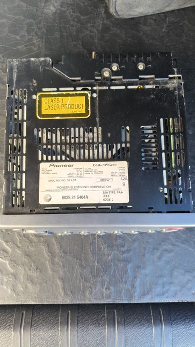 vendo radio pionner