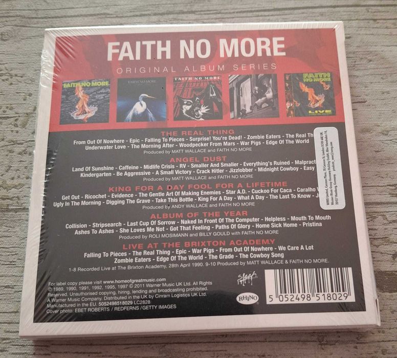 CD Faith no more - original album series