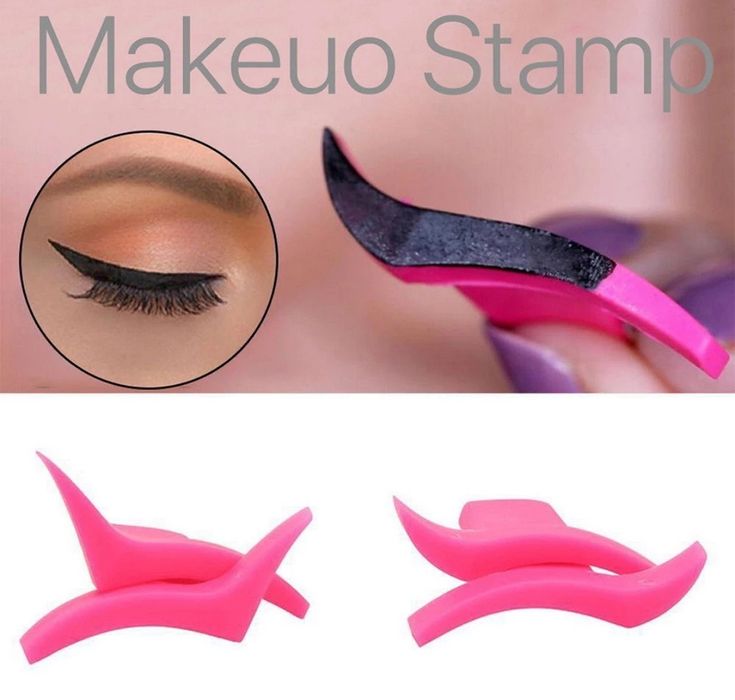 EYELINER STEMPEL Kocie oko szablon/ pieczatka do kresek