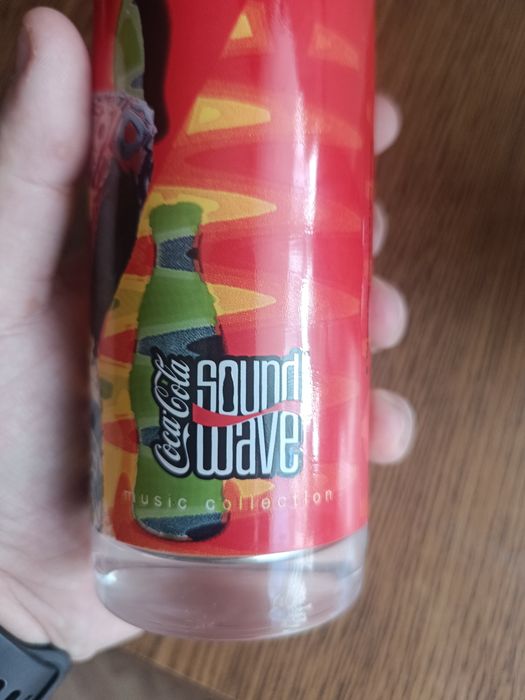 Orginalne szklanki cola cola